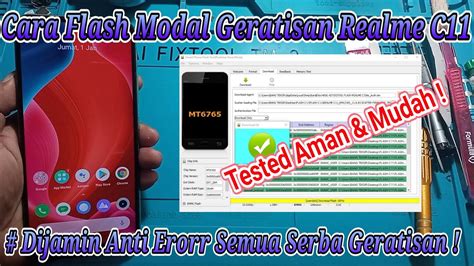 Cara Flash Realme C Rmx Free No Auth With Sp Flashtool Anti