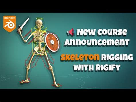 Rig A Skeleton With Blender And Rigify Video Course