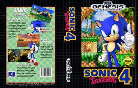 Sonic the Hedgehog 4 SEGA Genesis Cases :: Behance