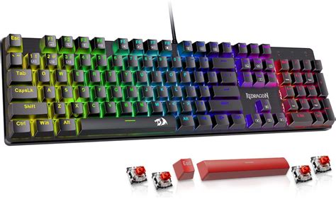 Amazon Tecurs Wireless Gaming Keyboard Tkl Mechanical