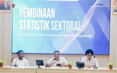 Dinas Kominfo Dan Persandian Bersama Bps Gelar Pembinaan Statistik