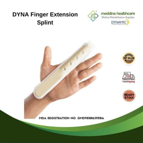 DYNA Finger Extension Splint MHE Medical Supplies Sdn Bhd