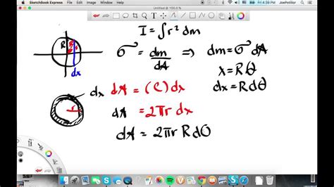 Moment Of Inertia For Hollow Sphere