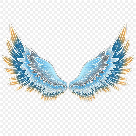 Gradient Feather Hd Transparent Blue Gradient Feathers Wings Gradient