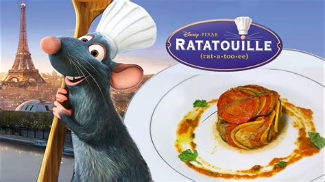 La Ratatouille De R My Le Confit Byaldi Disney Pixar Recipe Youtube