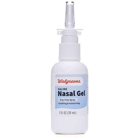 Walgreens Saline Nasal Gel | Walgreens