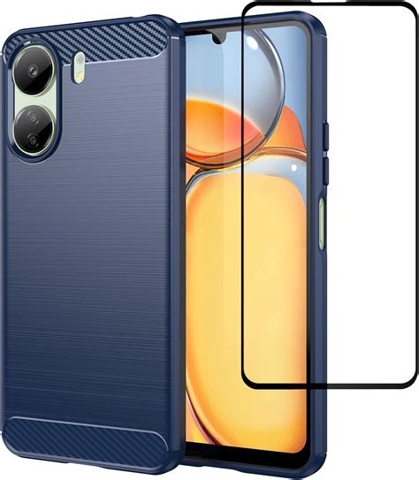 Bioplj Funda Para Xiaomi Poco C Uso Rudo Protector Con Cristal