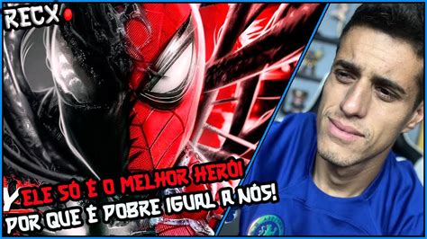 Um Dia Eu Vou Zerar Esse Jogo React Falsa Cura Peter Parker Spider