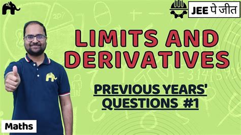 Limits Derivatives Class 11 Maths JEE NCERT Chapter 13 PYQs 1