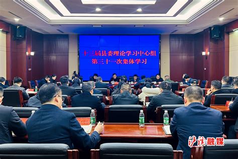 十三届县委理论学习中心组举行第三十一次集体学习 本地新闻 泸溪新闻网