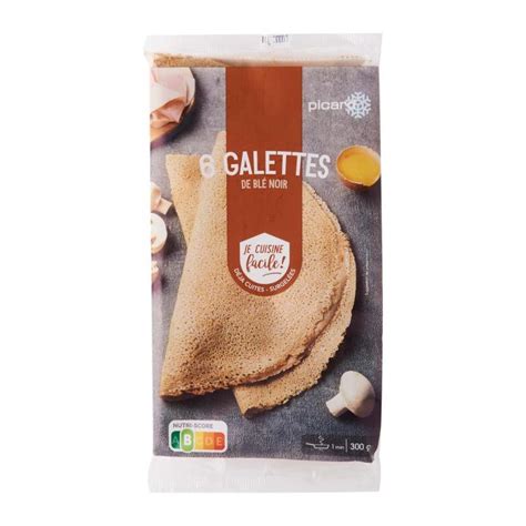 Picard 6 Buckwheat Galettes - Frozen | Lazada Singapore