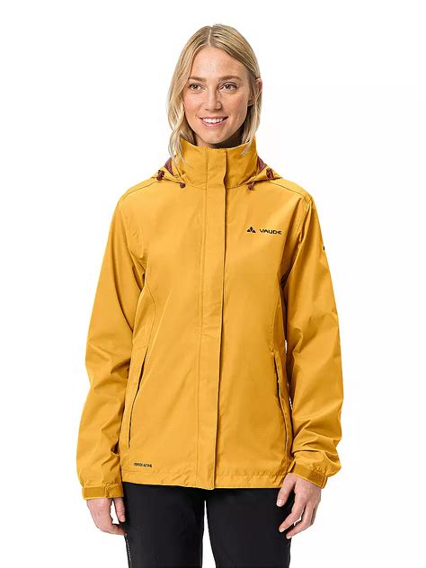 Vaude Damen Regenjacke Escape Light Senf