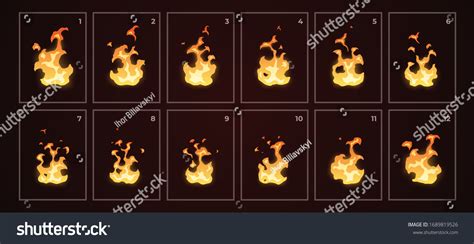 fire loop images stock  vectors shutterstock