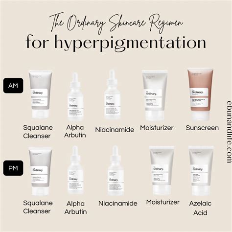 The Ordinary Skincare Routine For Hyperpigmentation Dry Acne Prone