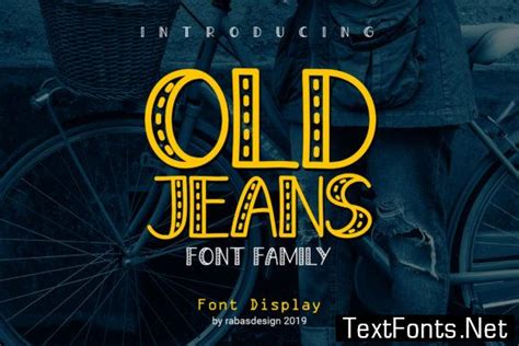 Old Jeans Font