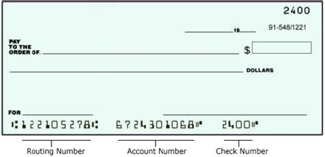 Account Number On Checks Bank Of America