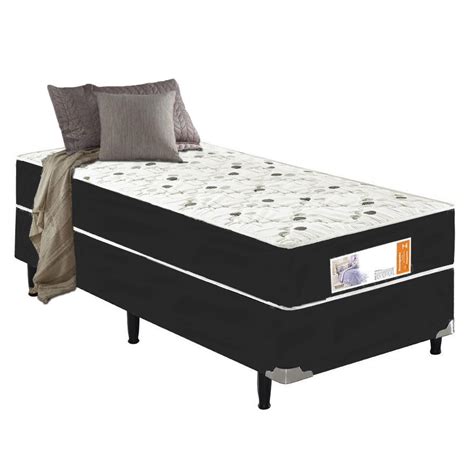 Cama Box Conjugado Beni Espuma Ortop Dica No Shoptime