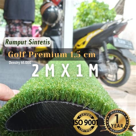 Jual Cod Rumput Sintetis Golf Premium Tebal Cm X M Shopee