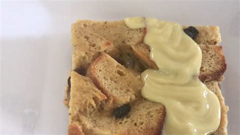 How To Make Bread Pudding With Custard Sauce In The Kitchen With Lynn Youtube