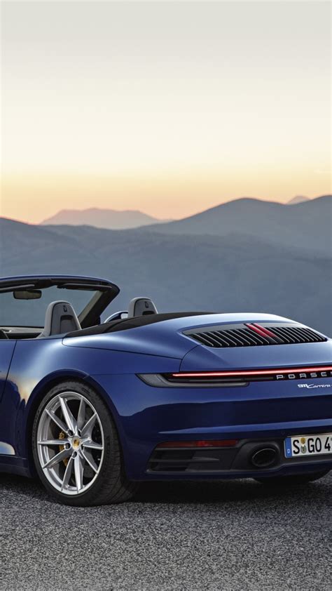 Free Download Wallpaper Porsche 911 Carrera 4s Cabriolet 2020 Cars Geneva [640x1138] For Your