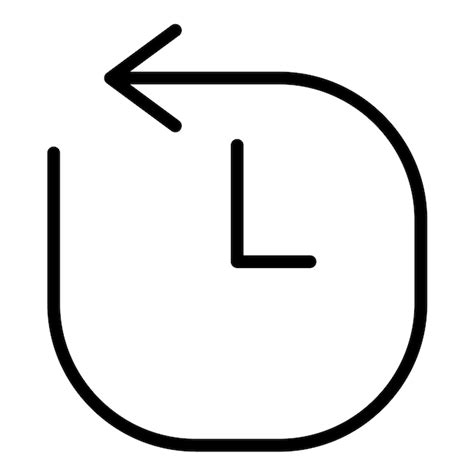 Historial De Diseño Vectorial Estilo Del Icono Vector Premium