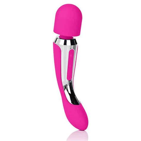 Embrace Body Wand Pink Rechargeable Massage Wand By Calexotics