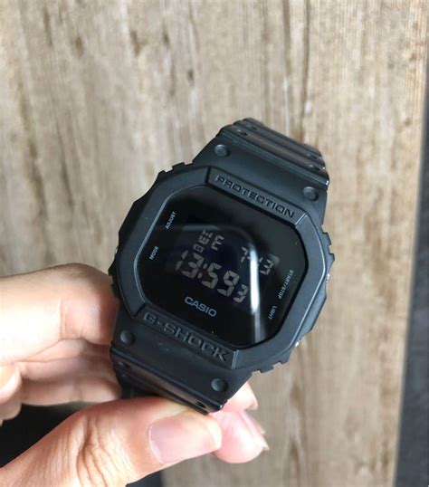 Casio G Shock Dw 5600bb 1 Black Men Sports Watch Mens Fashion Watches And Accessories Watches