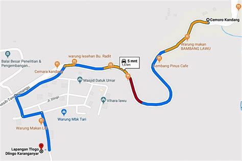 Rute Dan Harga Tiket Mendaki Bukit Mongkrang Karanganyar