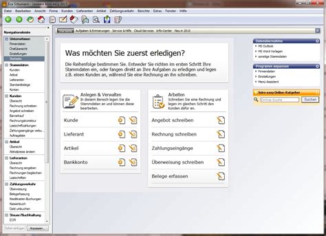 Text Kommunikation Lexware büro easy im Praxistest