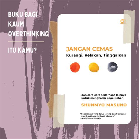 Buku Untuk Kaum Overthinking Itu Kamu Cerita Nunna