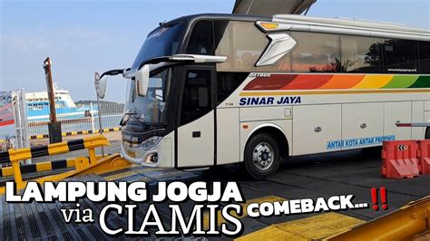 Sinar Jaya Jogja Via Ciamis Comebackhadir Dengan Unit Jetbus Mhd