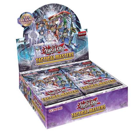 Yu Gi Oh Booster Box Tactical Masters Walmart