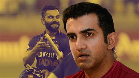 Gautam Gambhir विराटचा फॉर्म परखण्याचा हा संघ नाही त्या धावा