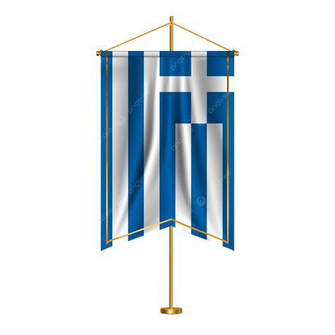 Greece National Flag With Transparent Vector Greece Greece Flag Flag