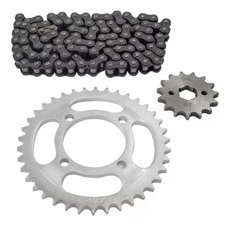 Kit De Sprocket 41dx15d 428h 108 Para Moto Italika Ft150 Ts