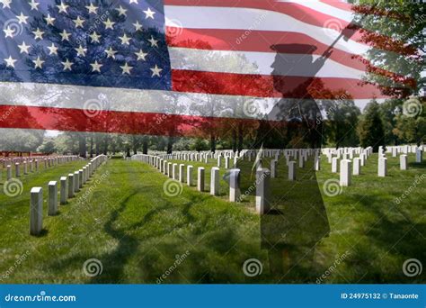 Soldier Silhouette and American Flag Stock Photo - Image of america ...