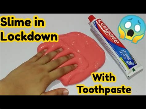 DIY Toothpaste Fluffy Slime How To Make Slime Without Borax Colgate