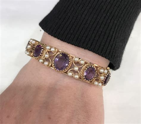 Amethyst Bangle Cynthia Findlay Fine Jewellery And Antiques