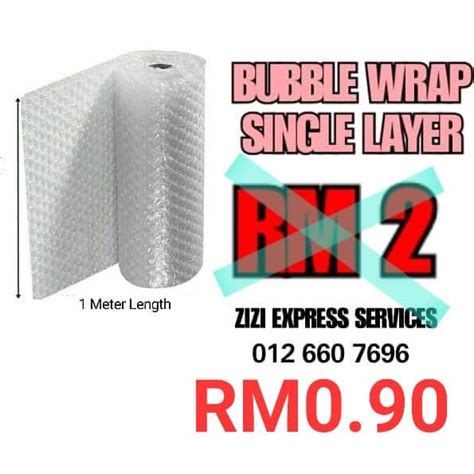 Air Bubble Wrap M X M Single Layer Shopee Malaysia