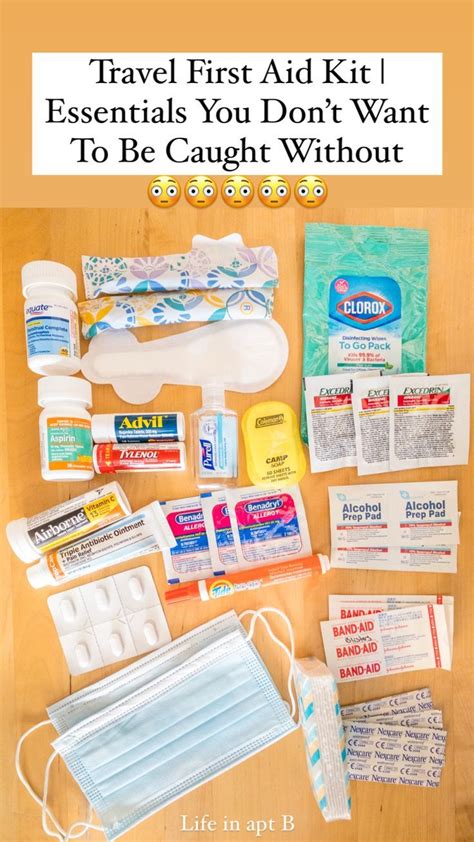 Free Printable Diy Travel First Aid Kit With Printable Checklist Artofit