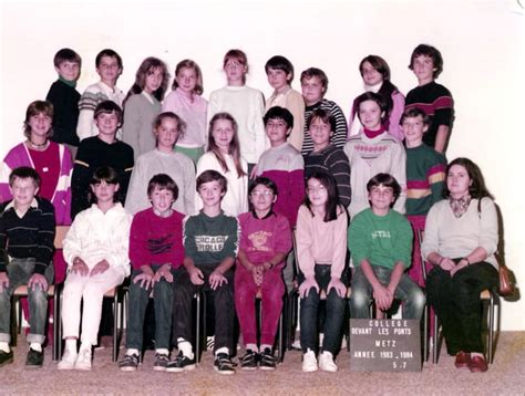 Photo De Classe 5e7 1983 1984 De 1984 Lycee Jean Rostand Copains Davant