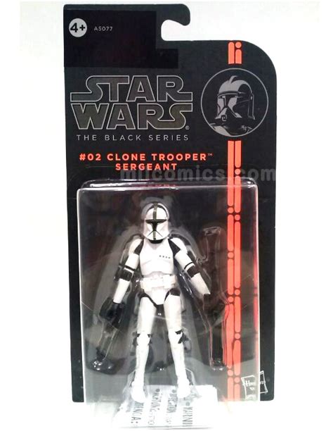 Comprar Star Wars Black Series 3 75 02 Clone Trooper Sergeant Mil