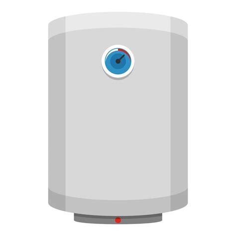 Premium Vector House Boiler Icon Flat Illustration Of House Boiler