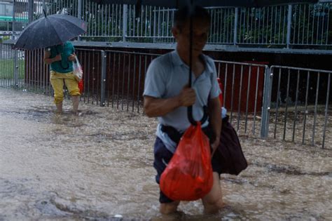 Photos Hong Kong Flooded By Heaviest Rainfall In Almost 140 Years