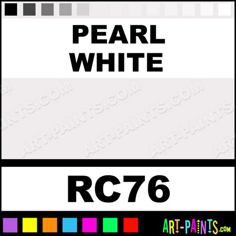 Pearl White Model Metal Paints And Metallic Paints Rc76 Pearl White