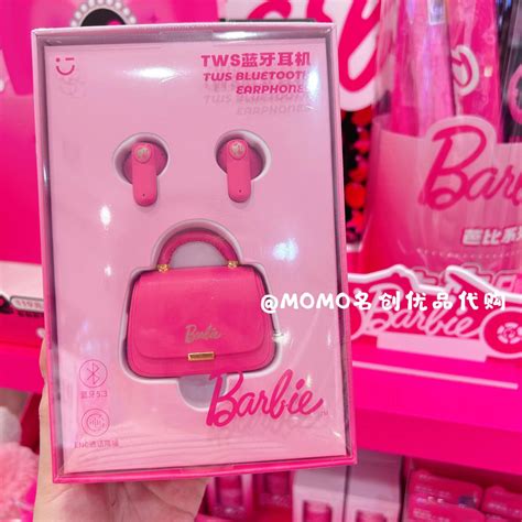 Miniso Miniso Premium Product Barbie Series Bag Style TWS Bluetooth