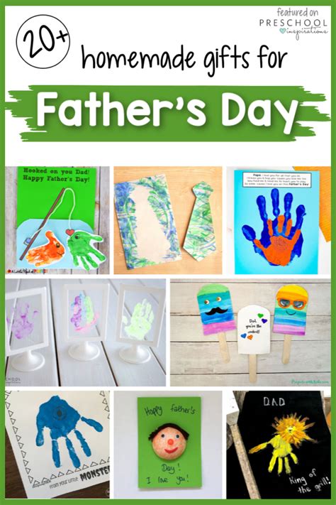 20 Of The Best Father S Day Homemade Gifts Preschool Inspirations