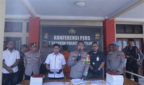 Polres Majalengka Tangkap Pelaku Korupsi Penyelewengan Dana Bantuan