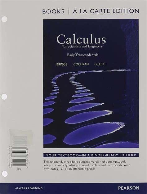 Calculus For Scientists And Engineers Early Transcendentals Books A