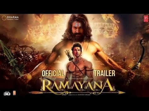 Ramayana Hrithik Roshan Yash Ramayan Ramayan D Ramayana Trailer